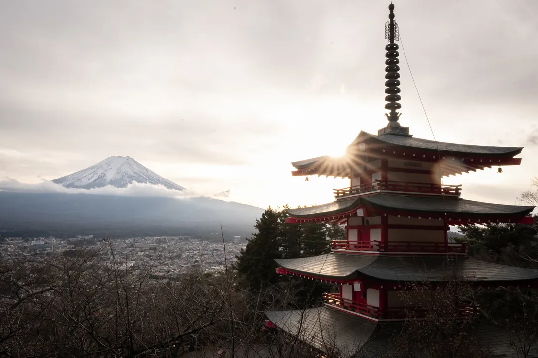 Arakurayama Sengen Park — Fujiyoshida