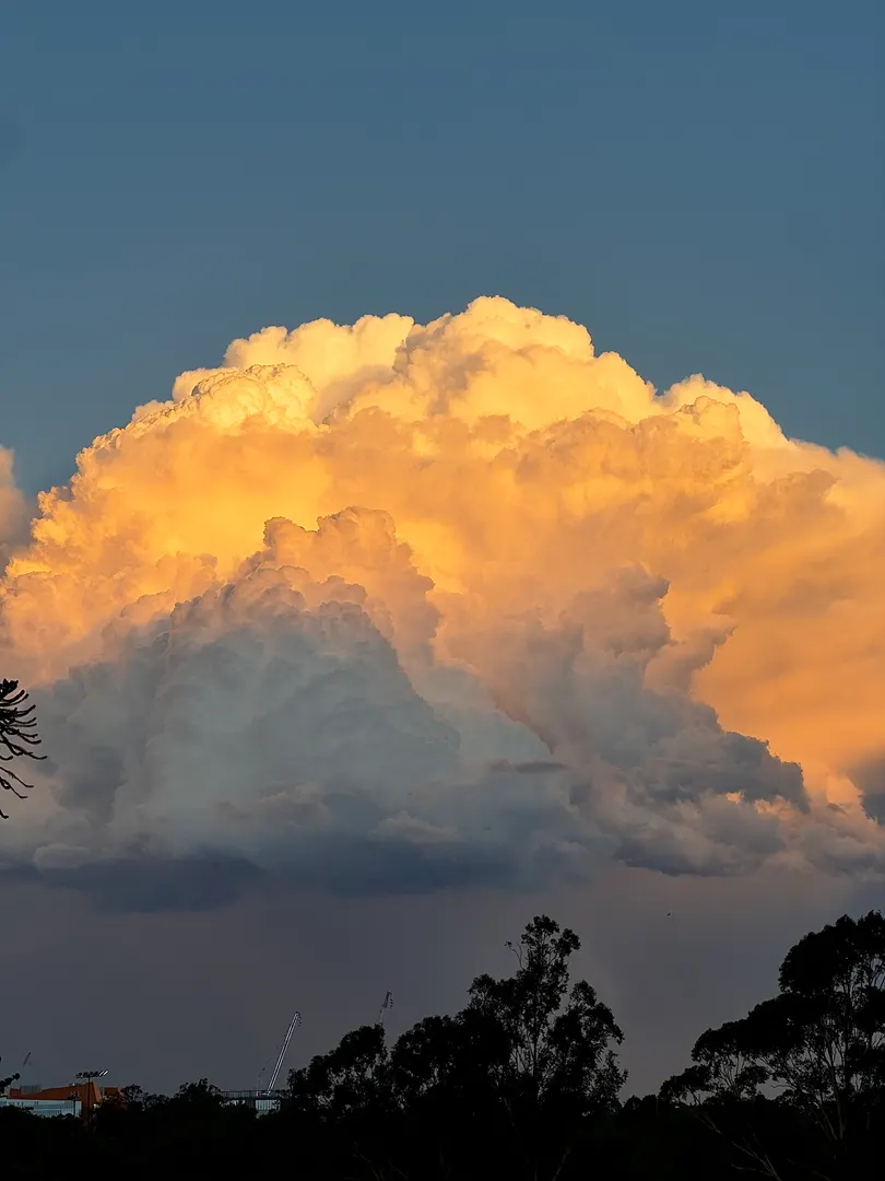 Golden Hour Cloud — St Lucia